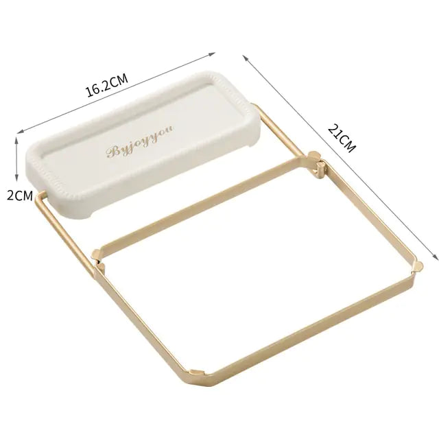 Foldable Sink Strainer Mesh Bag Stand Novelusion