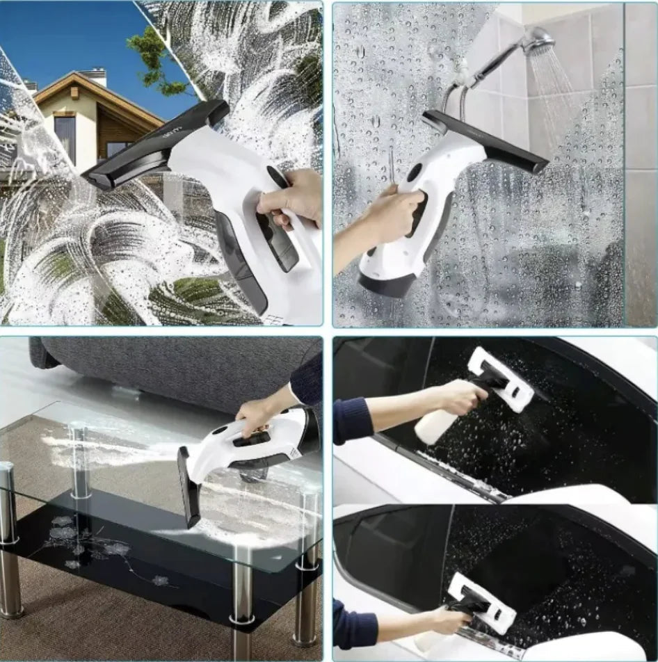 20W Cordless Rechargeable Window & Glass Cleaner Novelusion