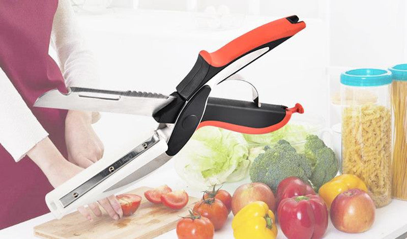 Edelstahlschere & Schneidebrettmesser
