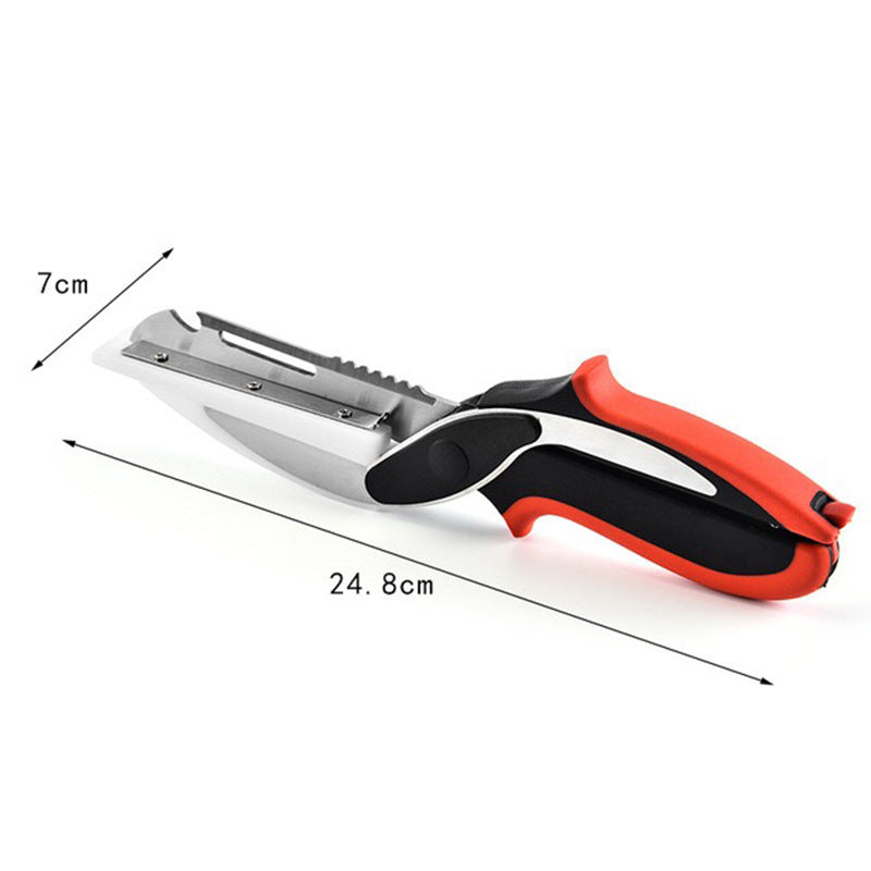 Edelstahlschere & Schneidebrettmesser