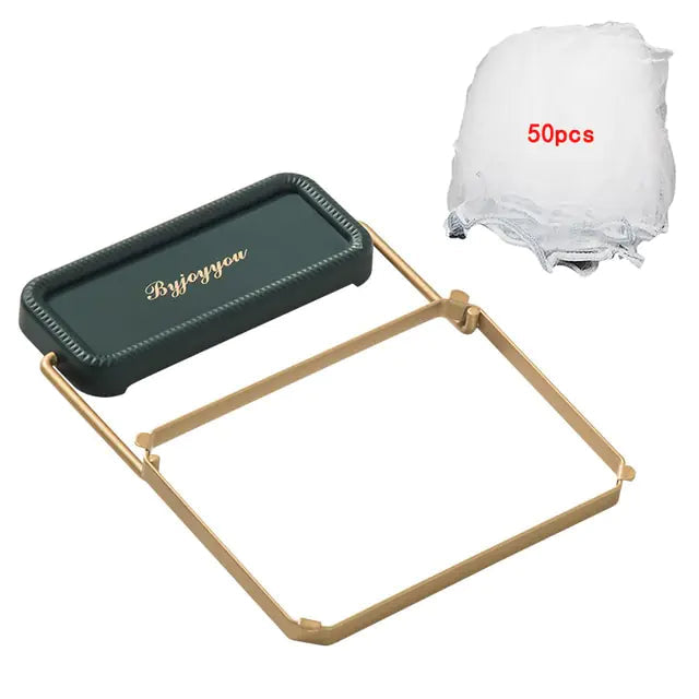 Foldable Sink Strainer Mesh Bag Stand Novelusion