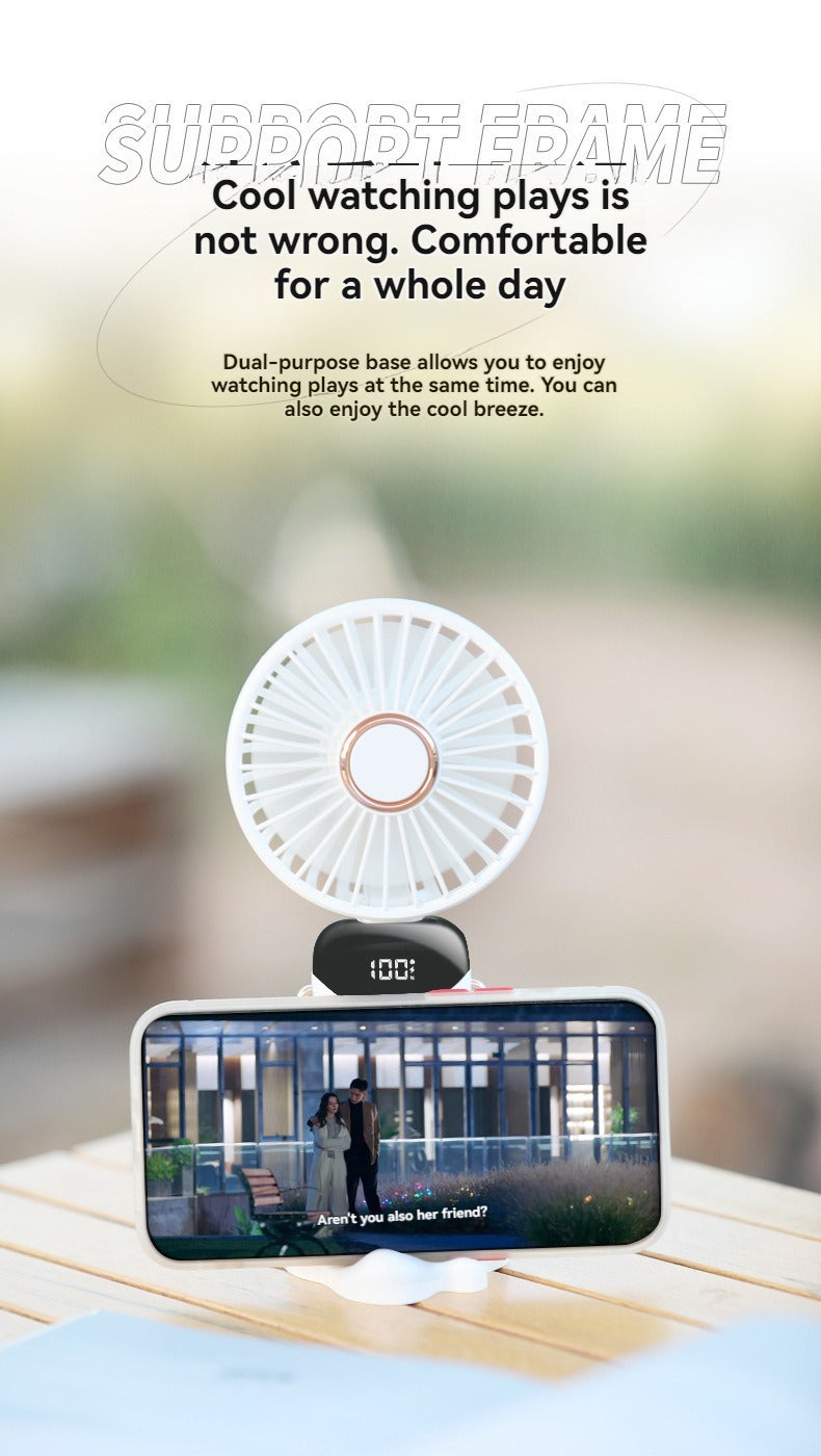 USB Rechargeable Portable Neck Fan