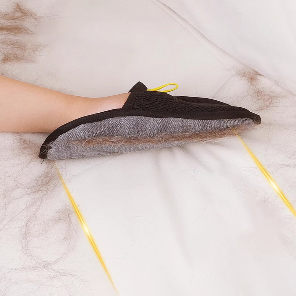 Electrostatic Pet Hair Grooming Gloves