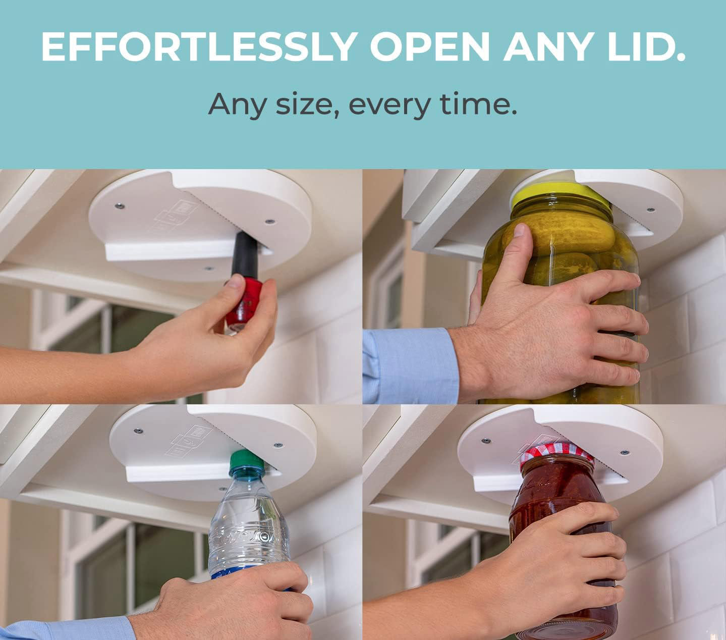 Under Cabinet Jar Opener