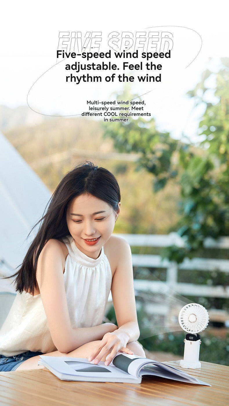 USB Rechargeable Portable Neck Fan