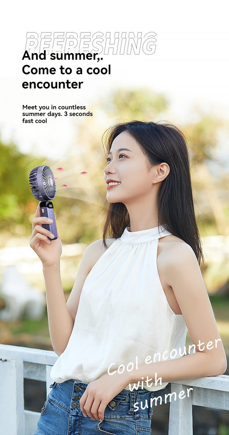 USB Rechargeable Portable Neck Fan