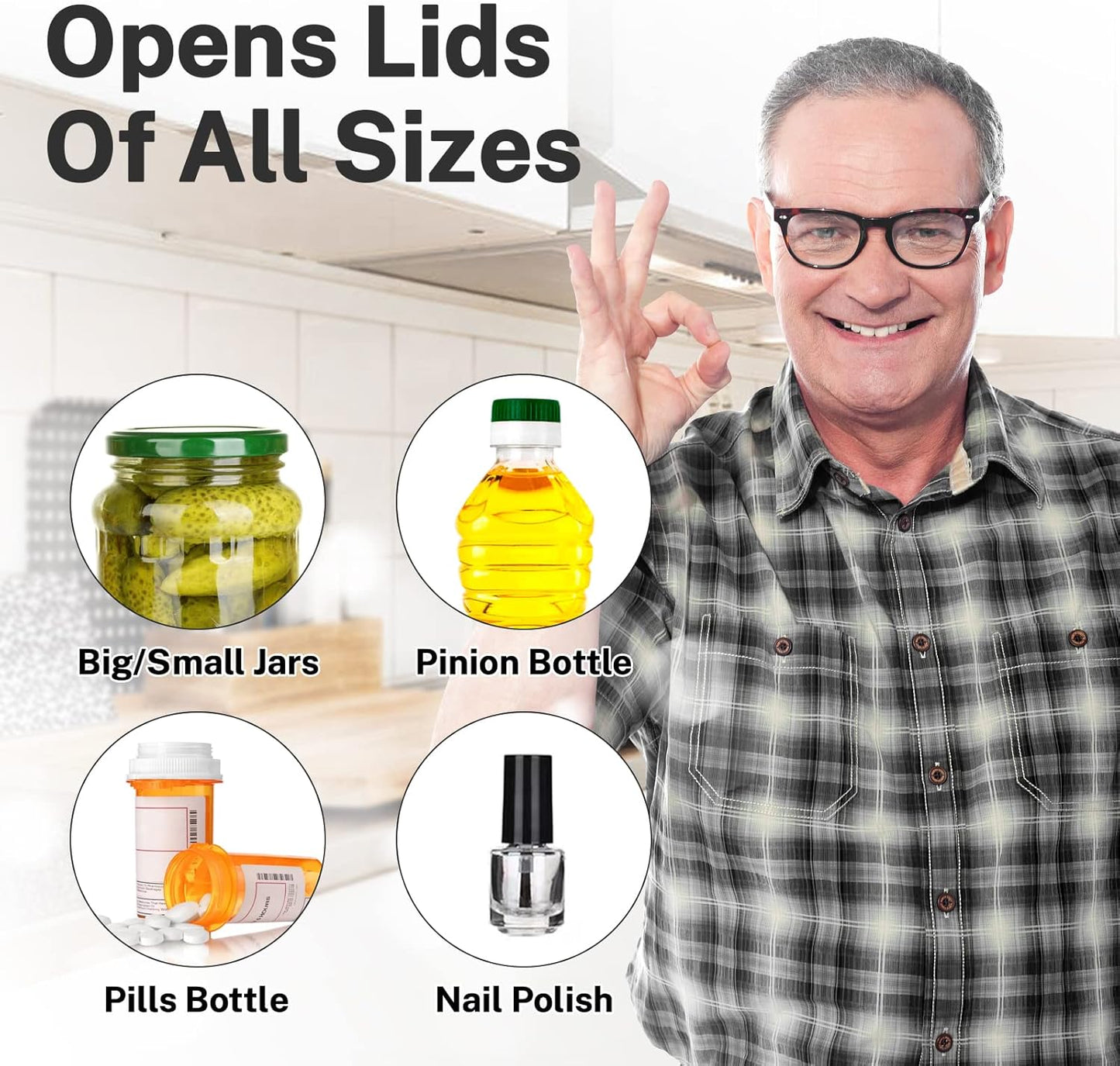 Under Cabinet Jar Opener