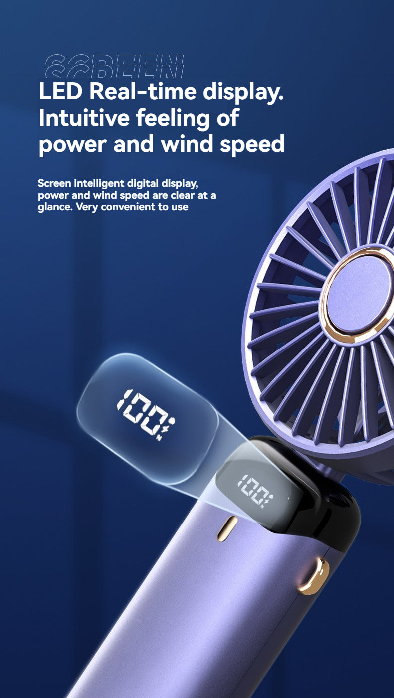 USB Rechargeable Portable Neck Fan