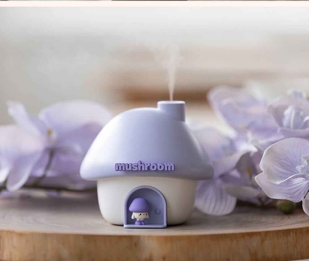 Mushroom House Humidifier Light