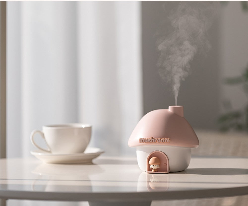 Mushroom House Humidifier Light