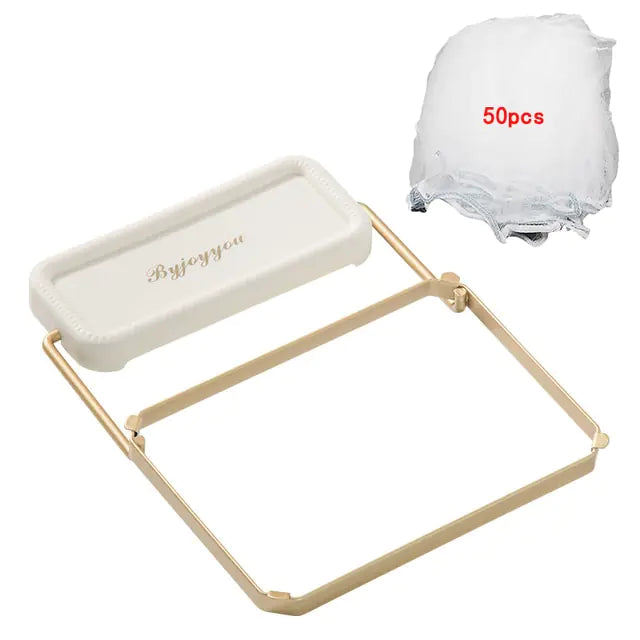 Foldable Sink Strainer Mesh Bag Stand Novelusion