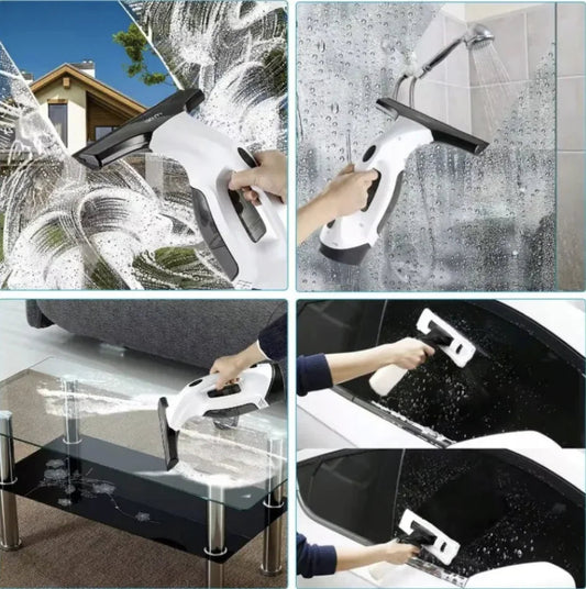 20W Cordless Rechargeable Window & Glass Cleaner Novelusion