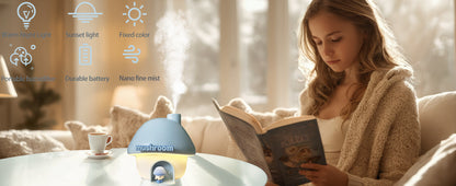 Mushroom House Humidifier Light