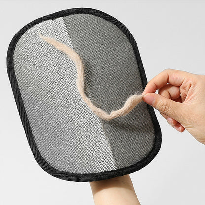 Electrostatic Pet Hair Grooming Gloves