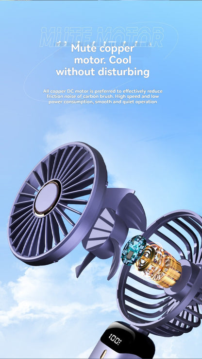 USB Rechargeable Portable Neck Fan