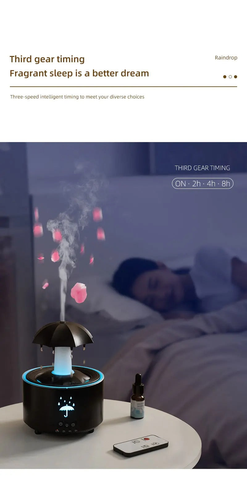 Rotating Aroma Humidifier
