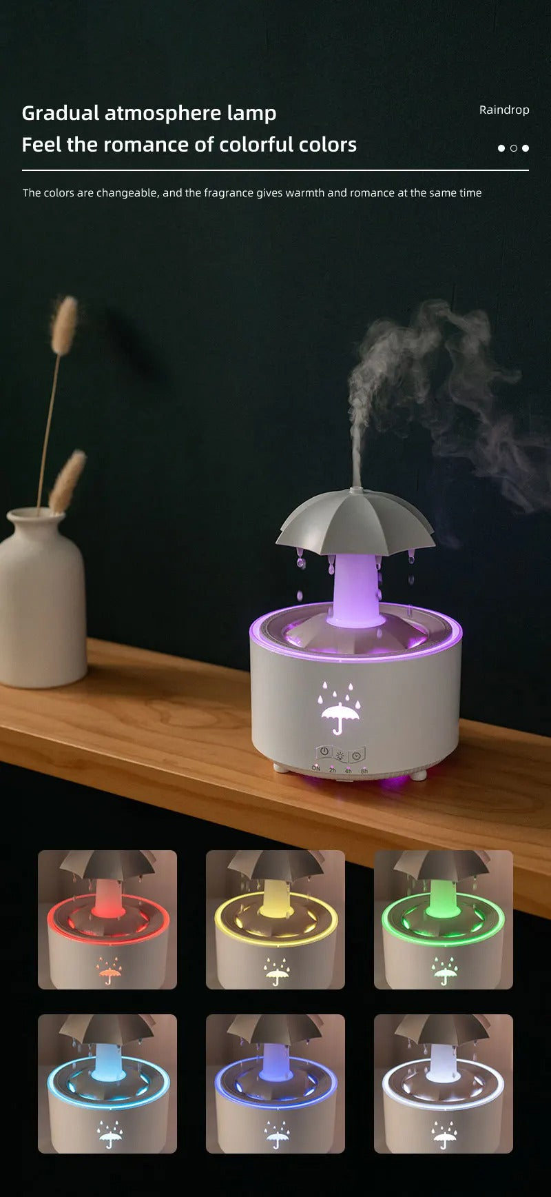 Rotating Aroma Humidifier