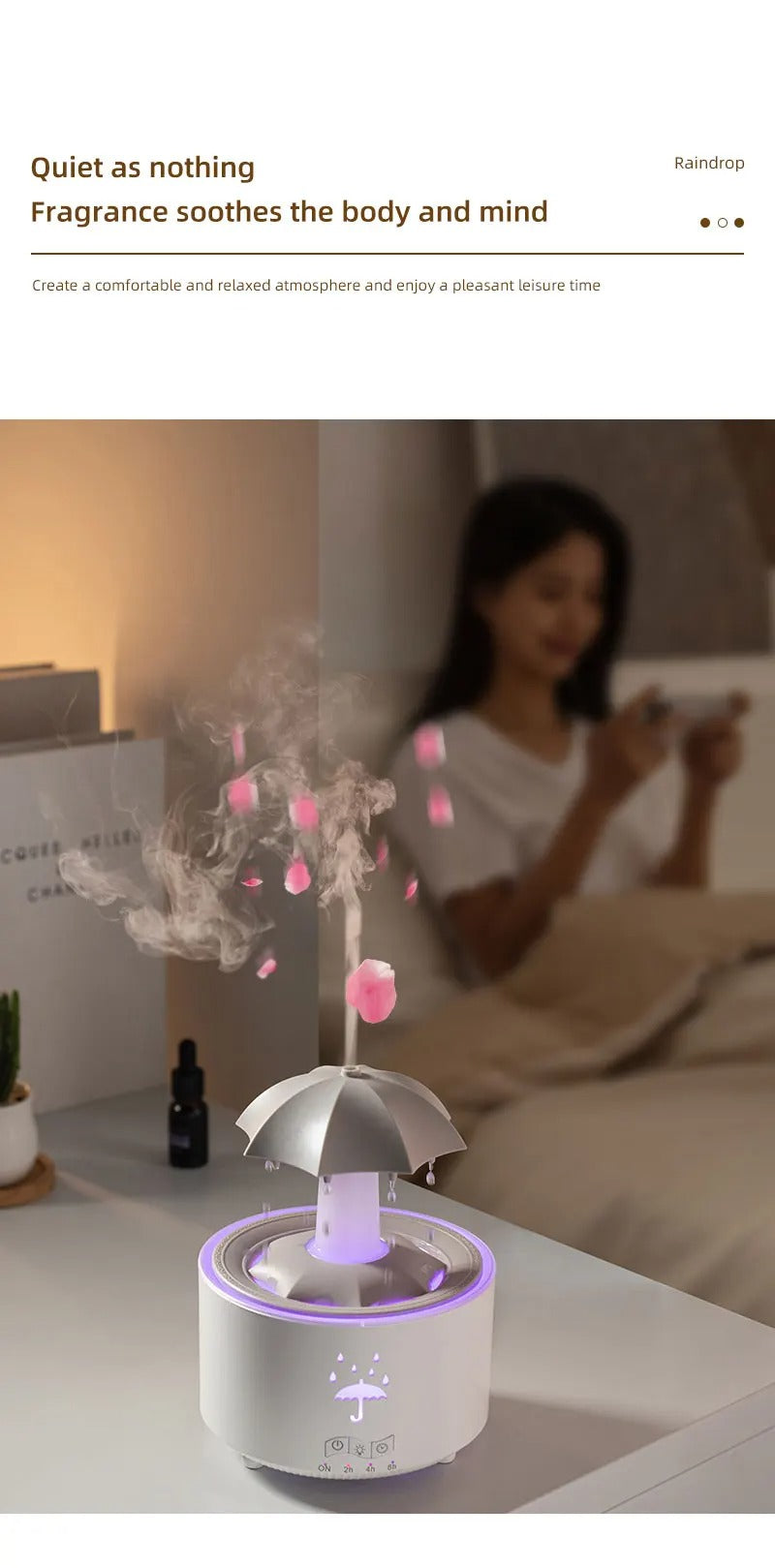 Rotating Aroma Humidifier