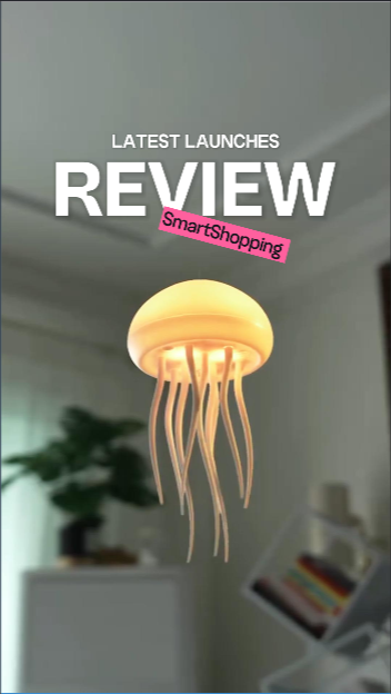 Voice-Controlled Jellyfish Lamp Novelusion